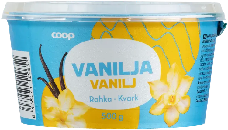 Coop vaniljarahka 3,5% 500g