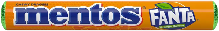 Mentos Fanta Orange 37,5g makeinen