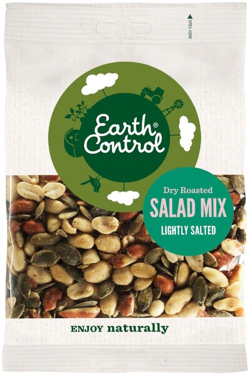 Earth Control Paahdettu ja suolattu salaattisekoitus 125g