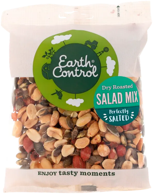 Earth Control Paahdettu ja suolattu salaattisekoitus 125g