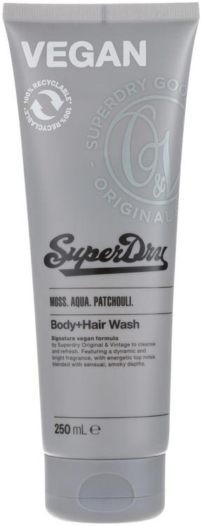 Superdry Body & Hair Wash Athletic suihkushampoo 250 ml