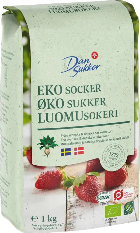 Dansukker Luomusokeri 1kg