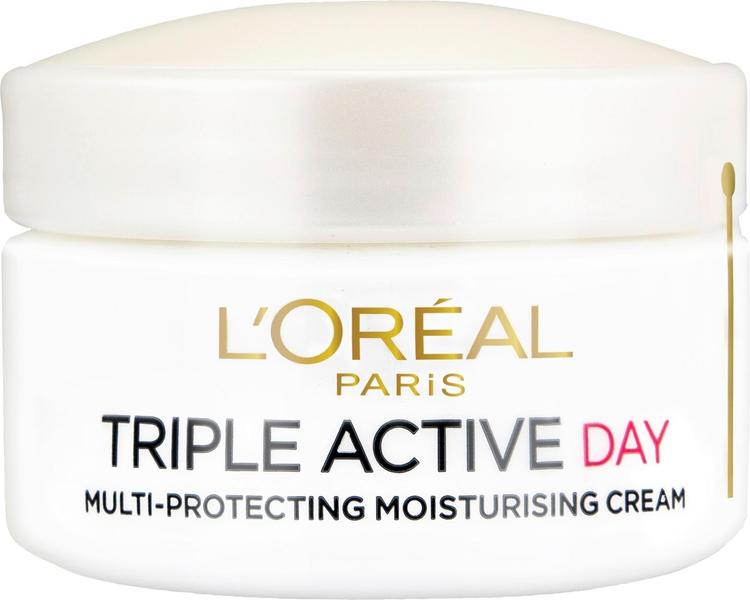 L'Oréal Paris Triple Active suojaava kosteusvoide kuivalle ja herkälle iholle 50ml