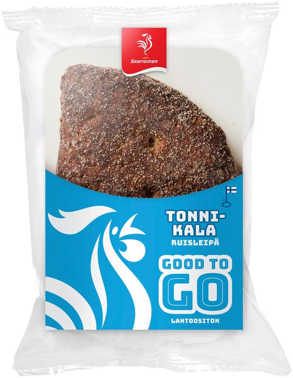 Saarioinen Good to Go Ruisleipä tonnikalatäytteellä 150g