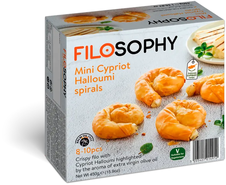 Filosophy halloumipasteija 450g