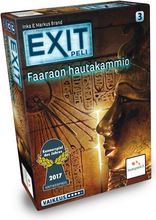 EXIT Pakohuonepeli Faaraon hautakammio