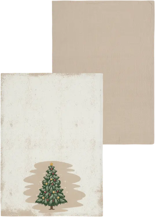 House keittiöpyyhe Kuusi 50x70 cm 2-pack