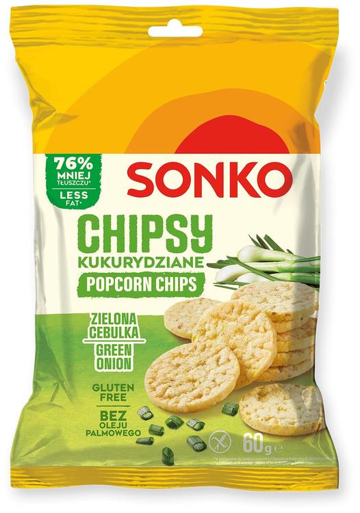 Sonko popkorni laastud rohelise sibulaga 60g