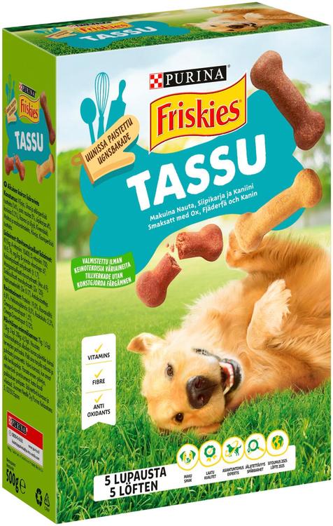 Friskies 500g Tassu 3 makua koirankeksi