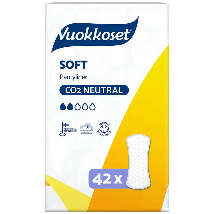 Vuokkoset Soft pikkuhousunsuoja 42 kpl