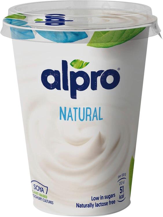 Alpro Hapatettu soijavalmiste, maustamaton 500g