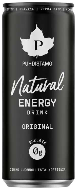 Puhdistamo Natural Energy Drink - Original 330 ml
