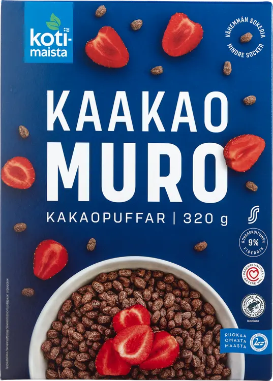 Kotimaista kaakaomuro 320 g