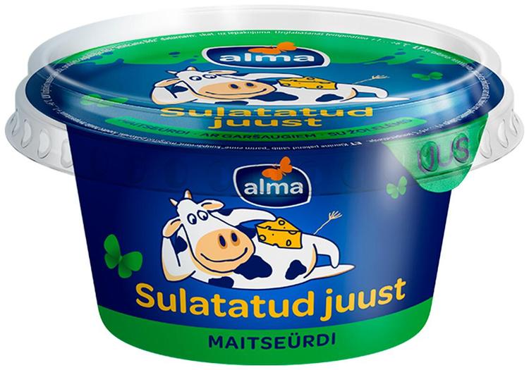 Alma sulatatud juust maitseürdiga, 200g
