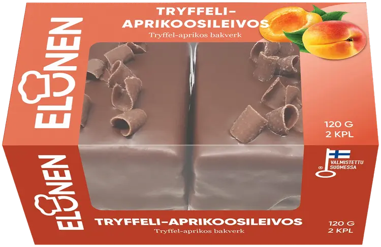 Elonen Tryffeli-aprikoosileivos 2kpl 120g