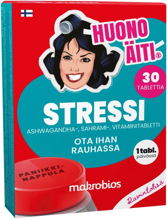 Makrobios Huono Äiti Stressitabletti 30 tablettia 15g