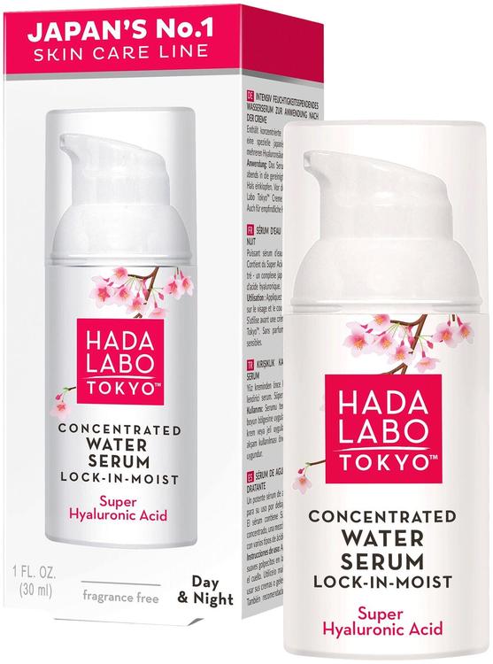 HADA LABO Concentrated Water Serum Lock-in-Moist seerumi 30ml