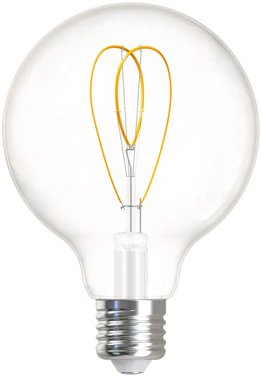 Roosa nauha Airam LED Globe-95 E27 470lm 3000K CRI90