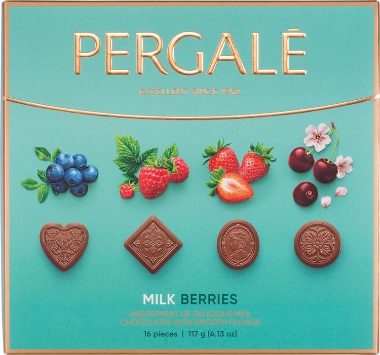 Pergale assortiikarp marjatäidisega,117g