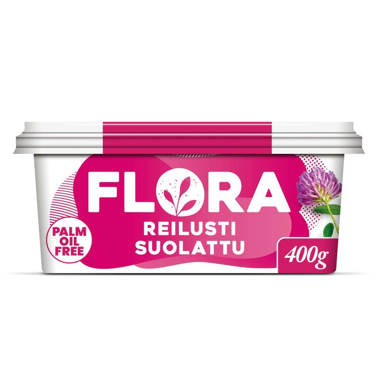 Flora Reilusti Suolattu 400g