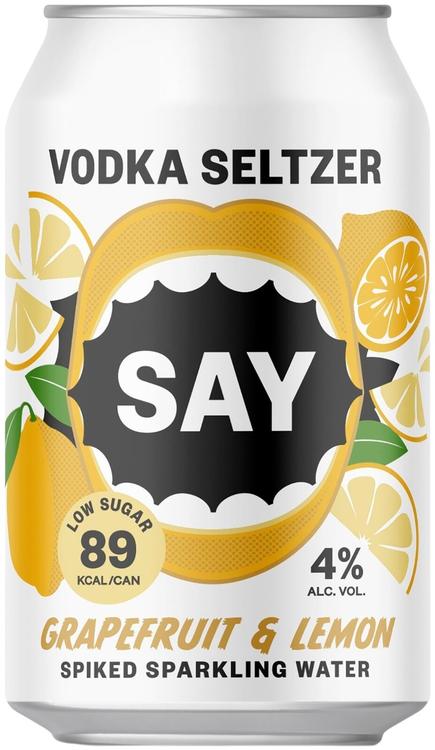 SAY Alcohol free Lime Mint  Seltzer 33cl