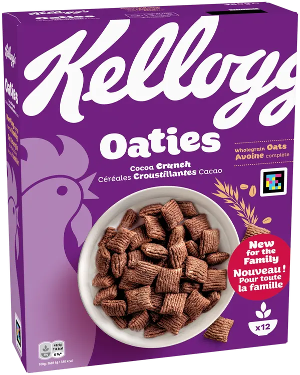 KELLOGG'S Oaties Cocoa Crunch 360g