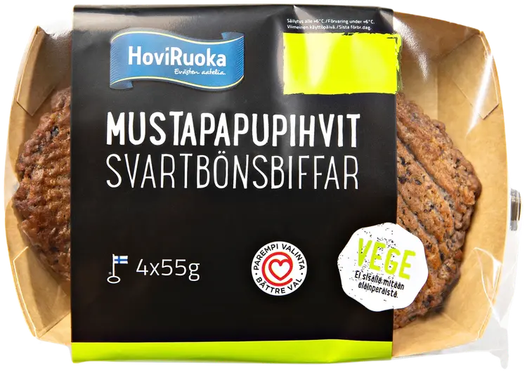 HoviRuoka Mustapapupihvi 220g/4kpl