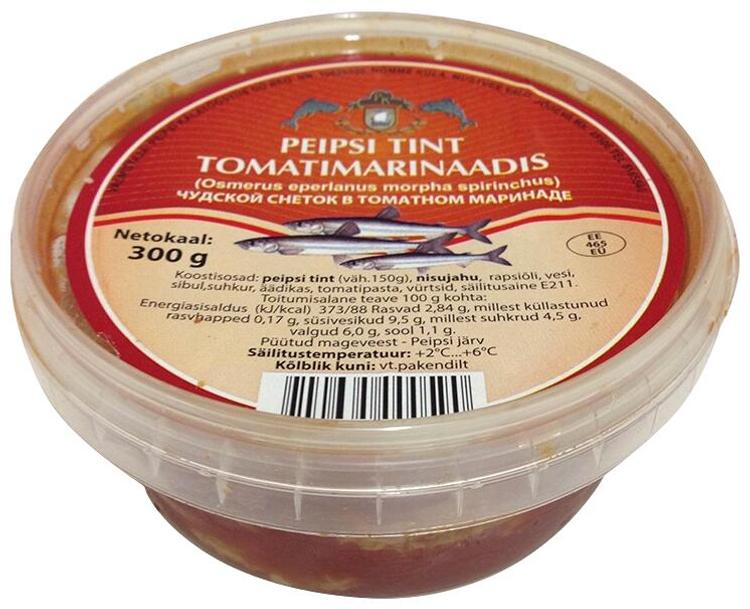 Peipsi tint tomatimarinaadis 300 g