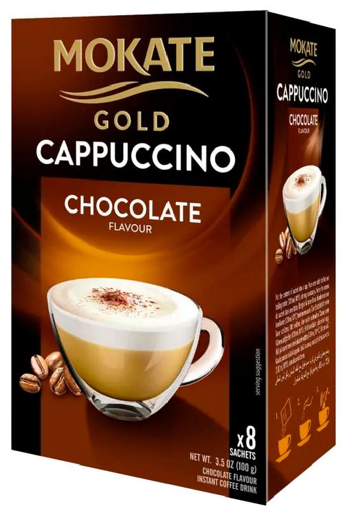 Cappuccino MOKATE GOLD kohvijook šokolaadimaitseline 12.5g x 8