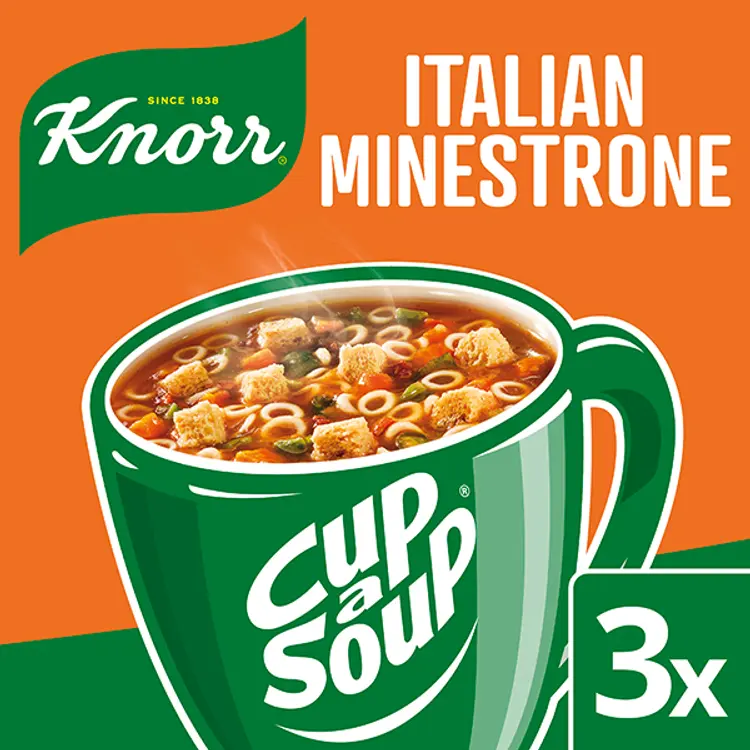 Knorr Cup a Soup Italian Minestrone Keitto 3x19g 3-pack​