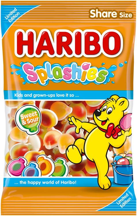 HARIBO Splashies 280 g karkkipussi
