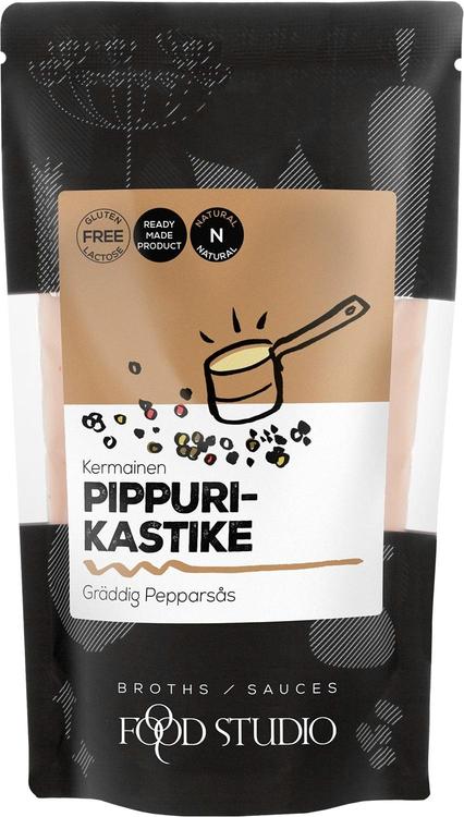 Kermainen pippurikastike 230ml, Food Studio
