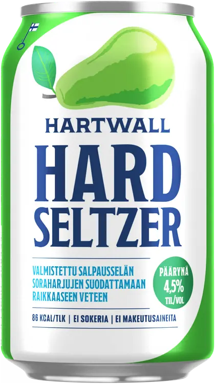 Hartwall Hard Seltzer Päärynä 4,5% 0,33 l
