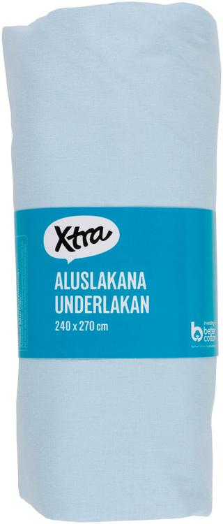 Aluslina Uni 240x270cm helesinine