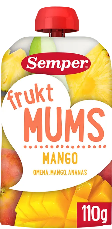 Semper Fruktmums Mango 6kk hedelmäsose 110g