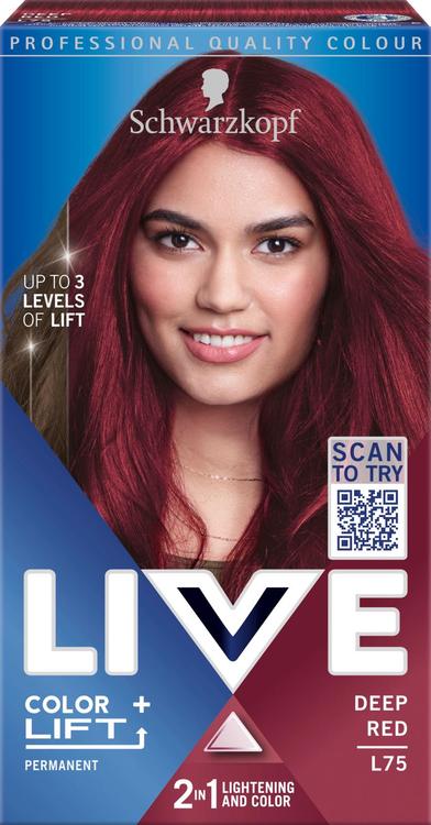 Schwarzkopf LIVE L75 Deep Red hiusväri