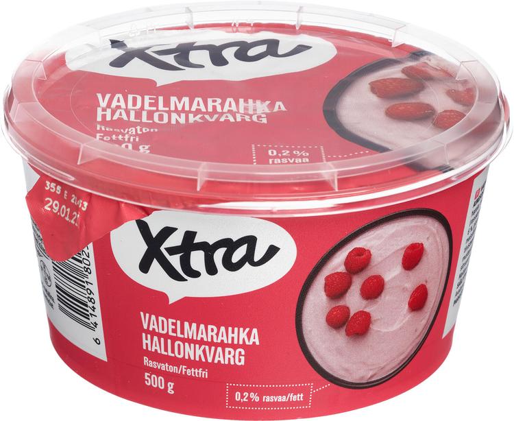 Xtra vadelmarahka 0,2% 500g