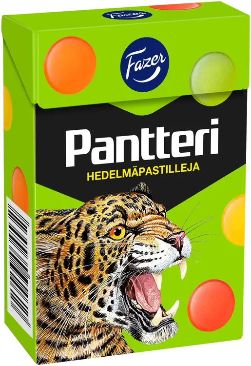 Fazer Pantteri hedelmäpastilli 70g