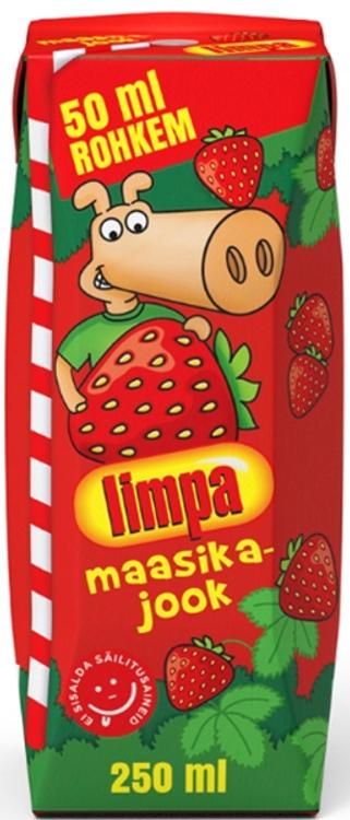 Limpa maasikajook 250ml