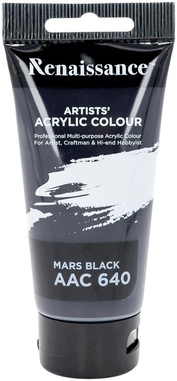Akryylimaali 75ml Mars Black