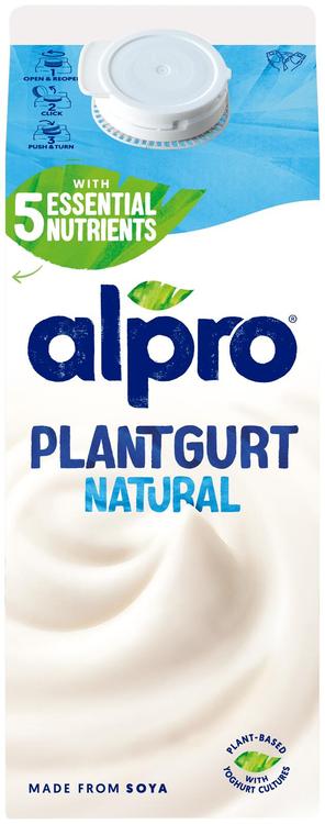 Alpro Plantgurt Hapatettu soijavalmiste, maustamaton 750g