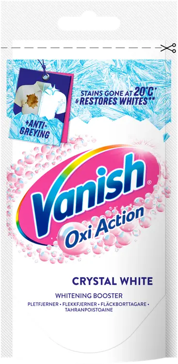 Vanish Crystal White Tahranpoistojauhe 90g