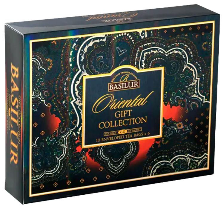 Musta ja rohelise tee assortii Basilur Oriental 110g