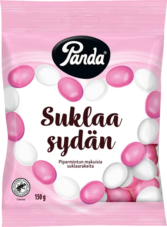 Panda Suklaasydän suklaarae 150g