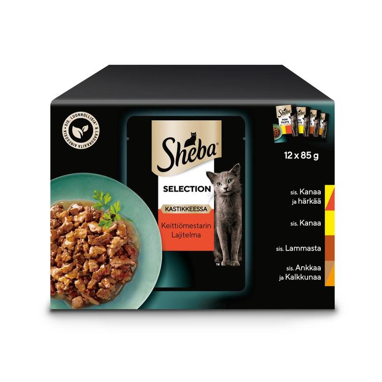 Sheba Selection kastikkeessa 12x85g