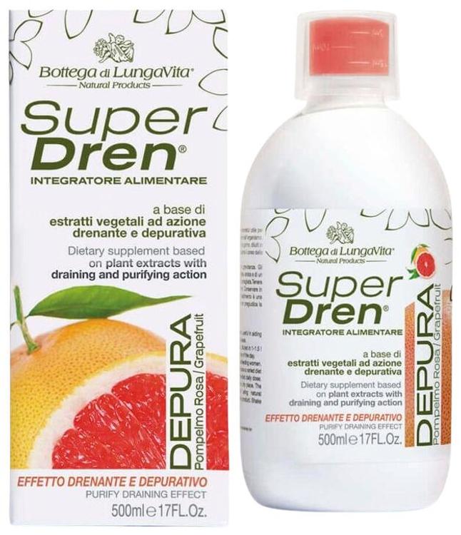 Superdren Depura Grapefruit ainevahetust kiirendav ja tselluliiti vähendav toidulisand