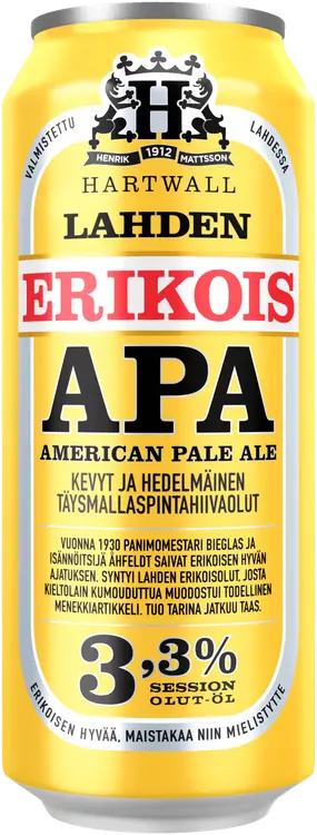 Lahden Erikois Session APA olut 3,3% 0,5 l