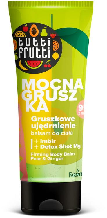 Tutti Frutti kiinteyttävä vartalovoide päärynä ja inkivääri 200 ml