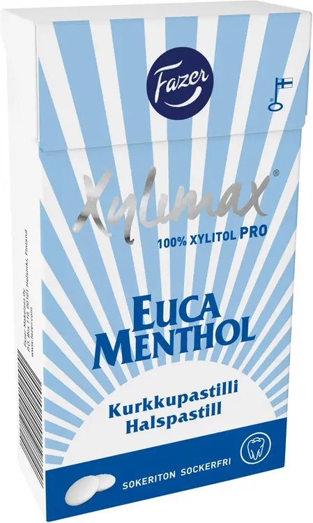 Fazer Xylimax Eucamenthol täysksylitolipastilli 38g