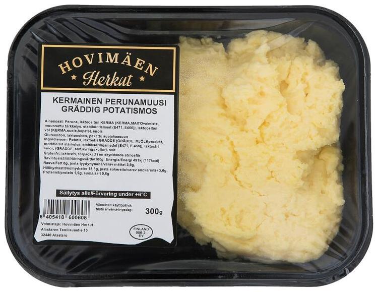 Hovimäen Herkut 300g Kermainen Perunamuusi